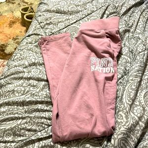Pink VS sweat pants